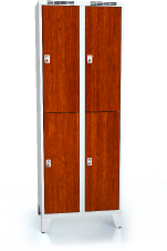 Divided cloakroom locker ALDERA with feet 1920 x 700 x 500